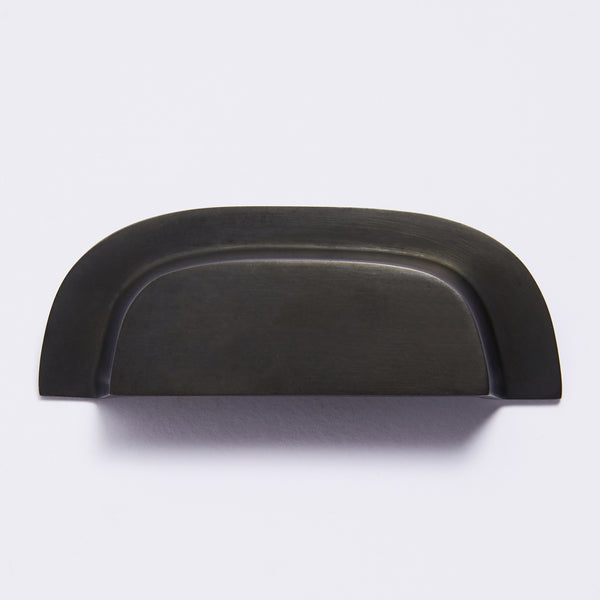 Highland Cup Pull - Scorched Black:Hepburn Hardware