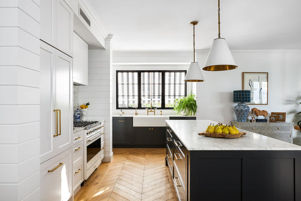 Bronte Handle - Burnished Brass:Hepburn Hardware