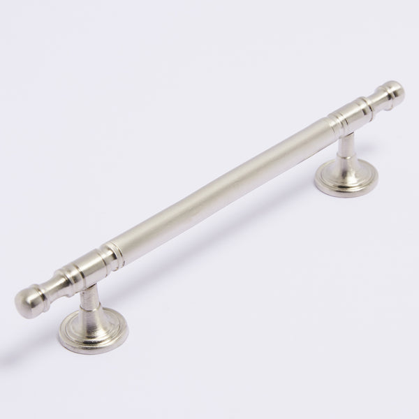 Kew Handle -Satin Nickel:128mm:Hepburn Hardware
