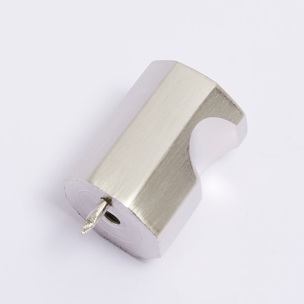 Henley Knob - Satin Nickel:Satin Nickel:Hepburn Hardware