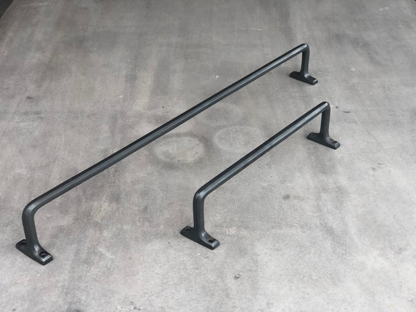 Henley 600mm Rail - Scorched Black:Hepburn Hardware