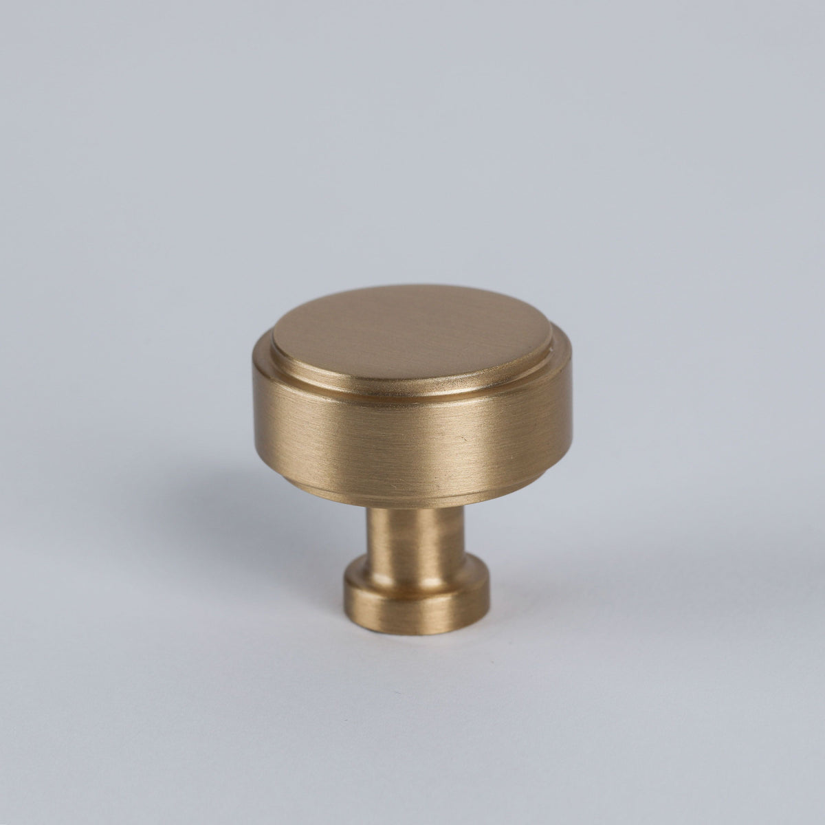 Evans Custom Knob - Burnished Brass Hardware with Gemstones - In Stock