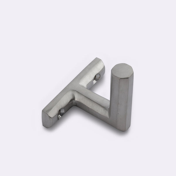Henley Hook - Satin Nickel:Hepburn Hardware