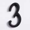 Large House Number - Scorched Black:Hepburn Hardware