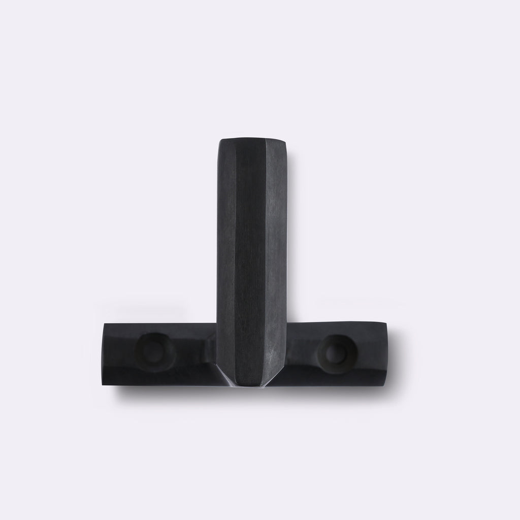 Henley Hook - Scorched Black:Hepburn Hardware