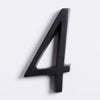 Large House Number - Scorched Black:Hepburn Hardware