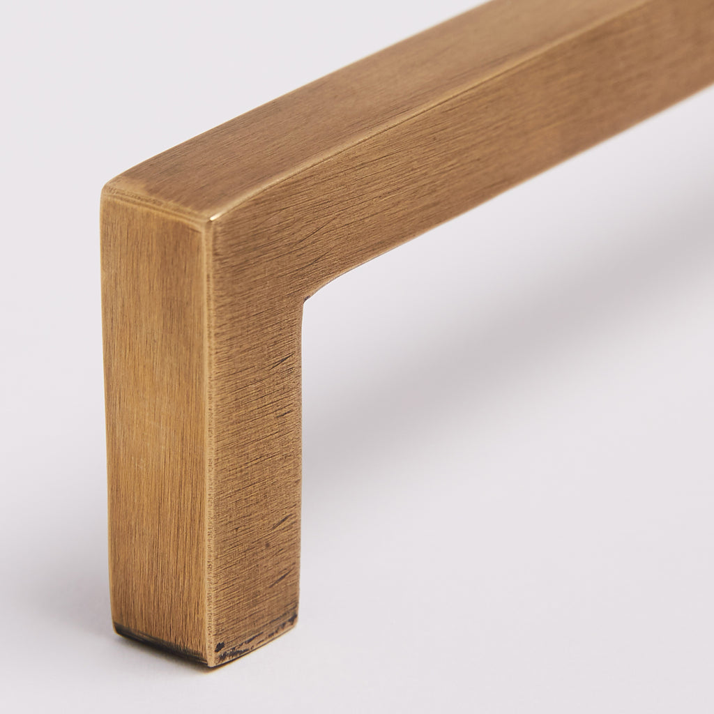 Ascot Appliance Pull - Acid Washed Brass:Hepburn Hardware