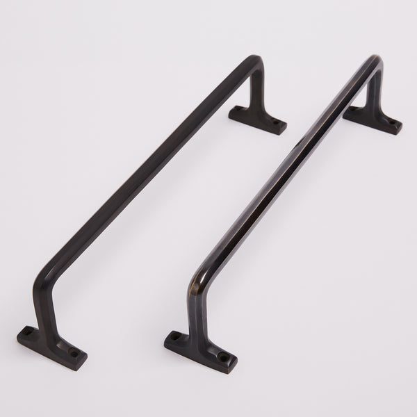 Henley 300mm Rail - Scorched Black:Hepburn Hardware