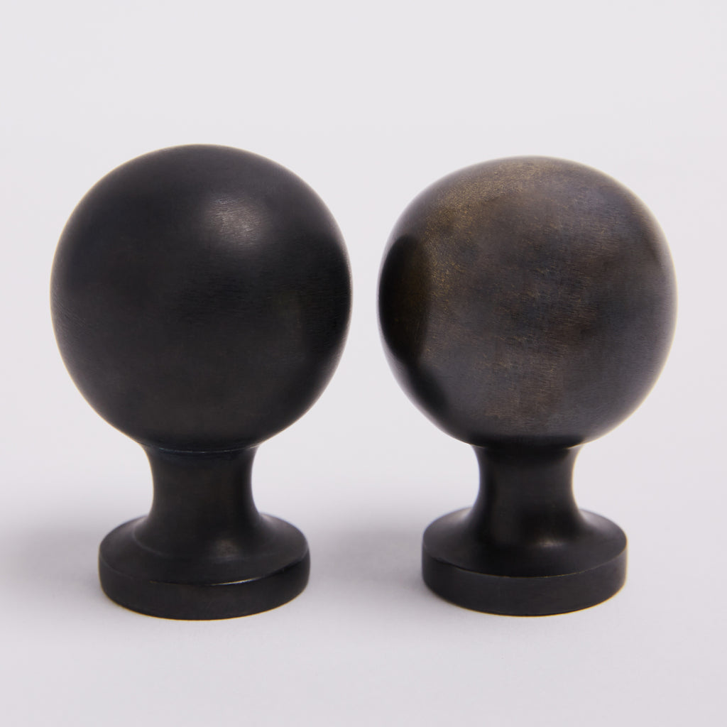 Surrey Knob - Scorched Black:Hepburn Hardware