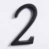Large House Number - Scorched Black:Hepburn Hardware