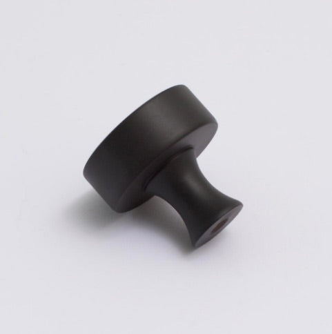 Atticus Knob - Blackest Black:Hepburn Hardware