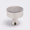 Atticus Knob - Satin Nickel:Satin Nickel:Hepburn Hardware