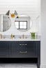 Sydney Handle - Burnished Brass:Hepburn Hardware