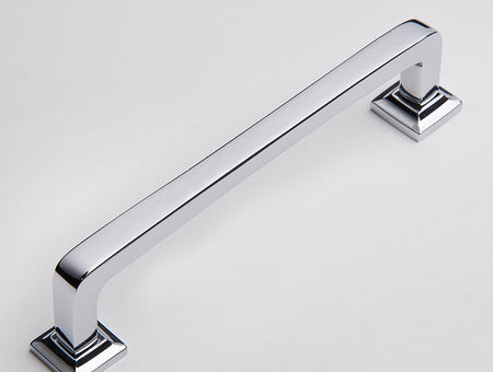 Bronte Handle - Polished Chrome:110mm:Hepburn Hardware
