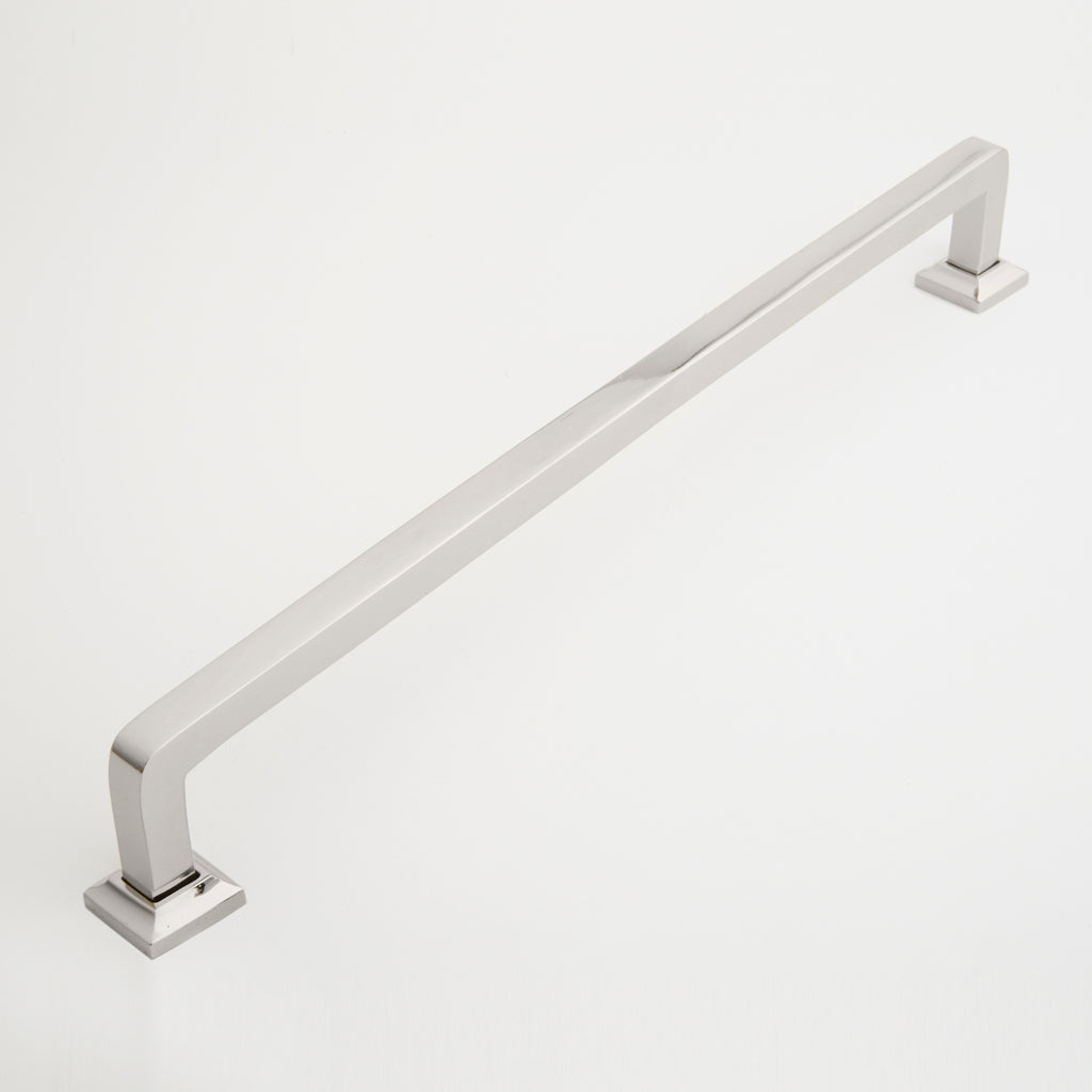 Bronte Handle - Polished Nickel:270mm:Hepburn Hardware