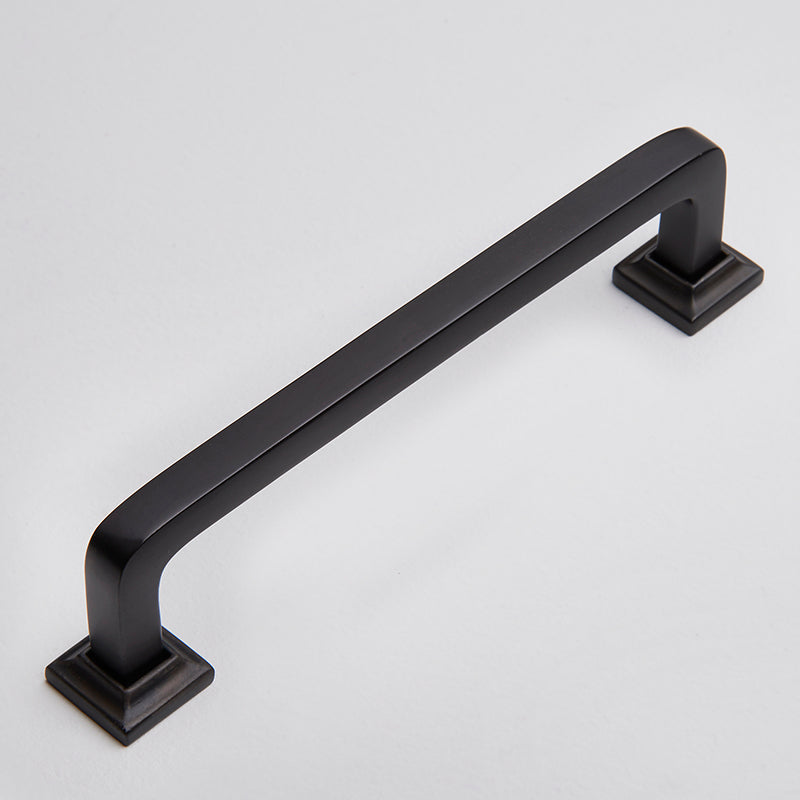 Bronte Handle - Blackest Black:110mm:Hepburn Hardware