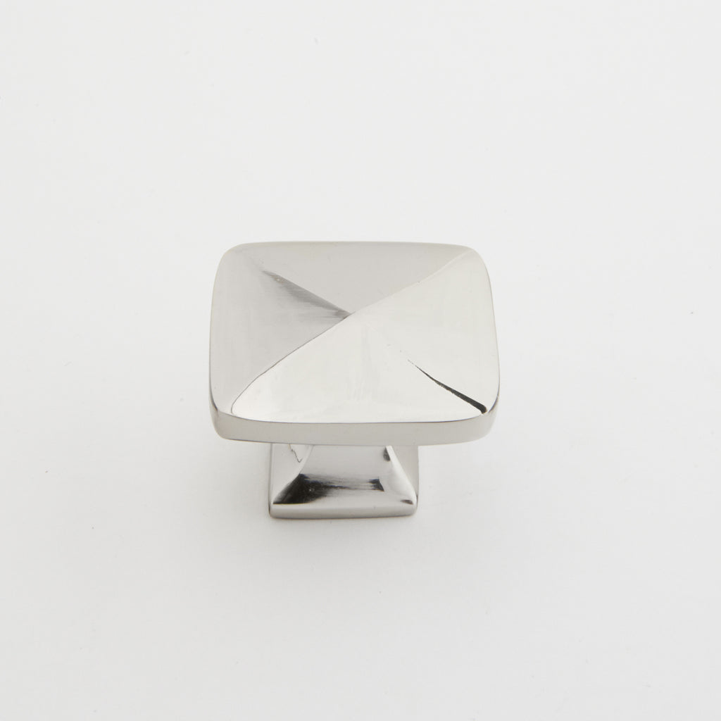 Bronte Knob - Polished Nickel:Polished Nickel:Hepburn Hardware