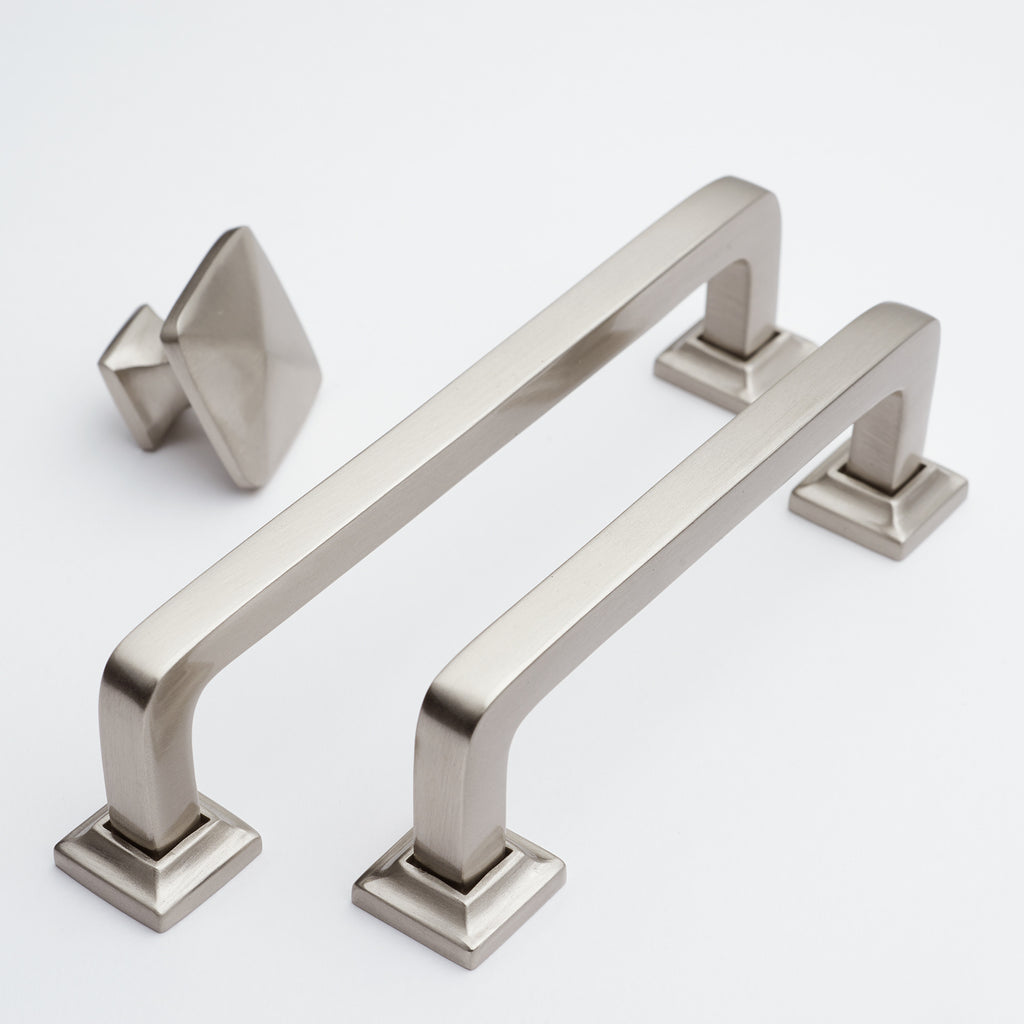 Bronte Knob - Satin Nickel:Hepburn Hardware