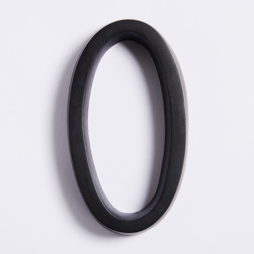 Large House Number - Scorched Black:Hepburn Hardware