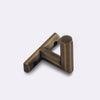 PRE-ORDER Henley Hook - Acid Washed Brass:Hepburn Hardware