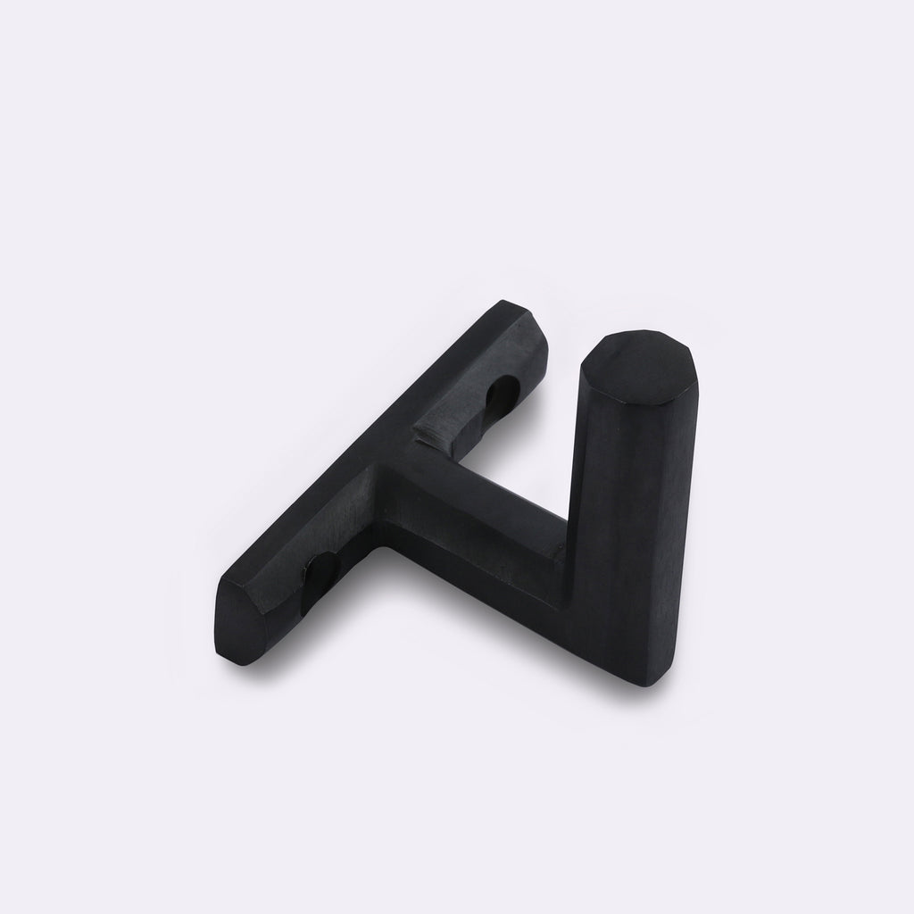 Henley Hook - Scorched Black:Hepburn Hardware