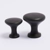 Ascot Knob - Scorched Black:Small:Hepburn Hardware