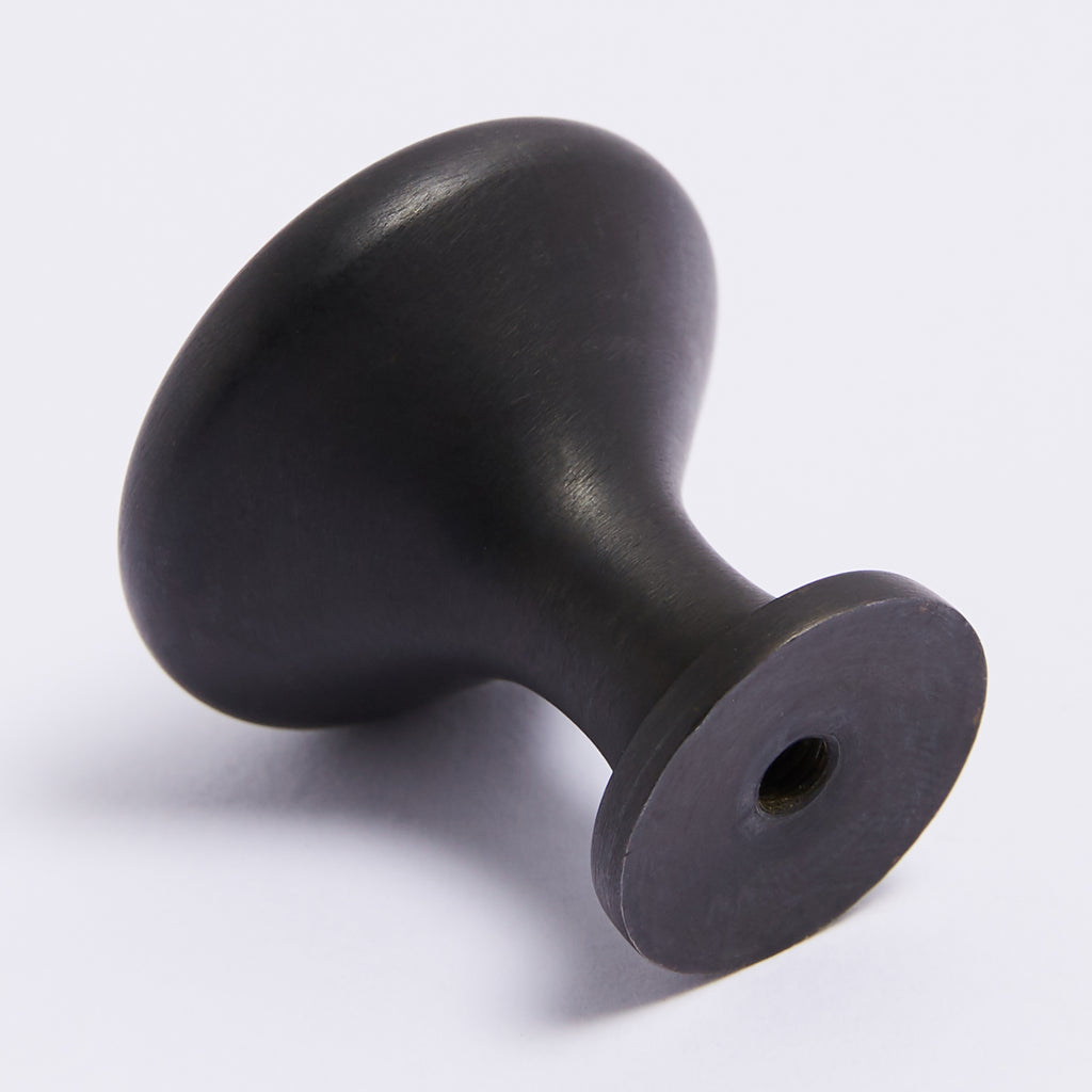 Ascot Knob - Scorched Black:Hepburn Hardware