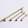 Kew Handle - Acid Washed Brass:Hepburn Hardware