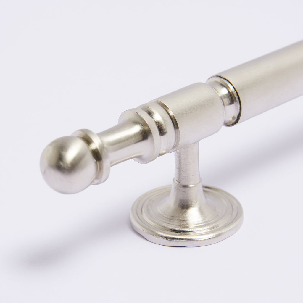 Kew Handle -Satin Nickel:Hepburn Hardware