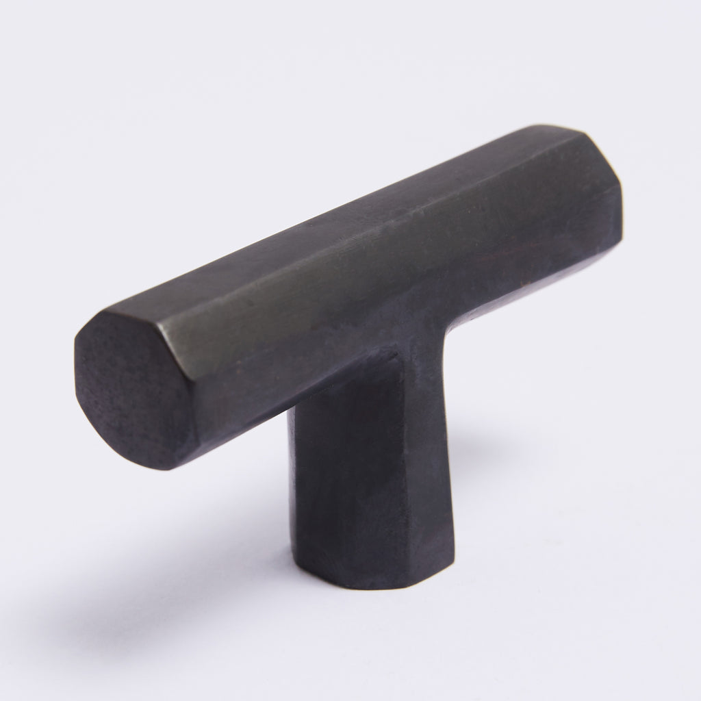 Henley T-Bar - Scorched Black:Scorched Black:Hepburn Hardware