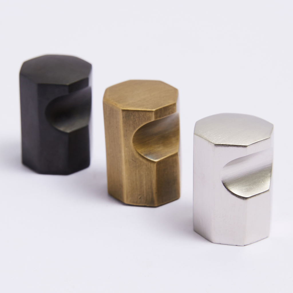 Henley Knob - Satin Nickel:Hepburn Hardware