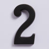 Small House Numbers - Scorched Black:2:Hepburn Hardware