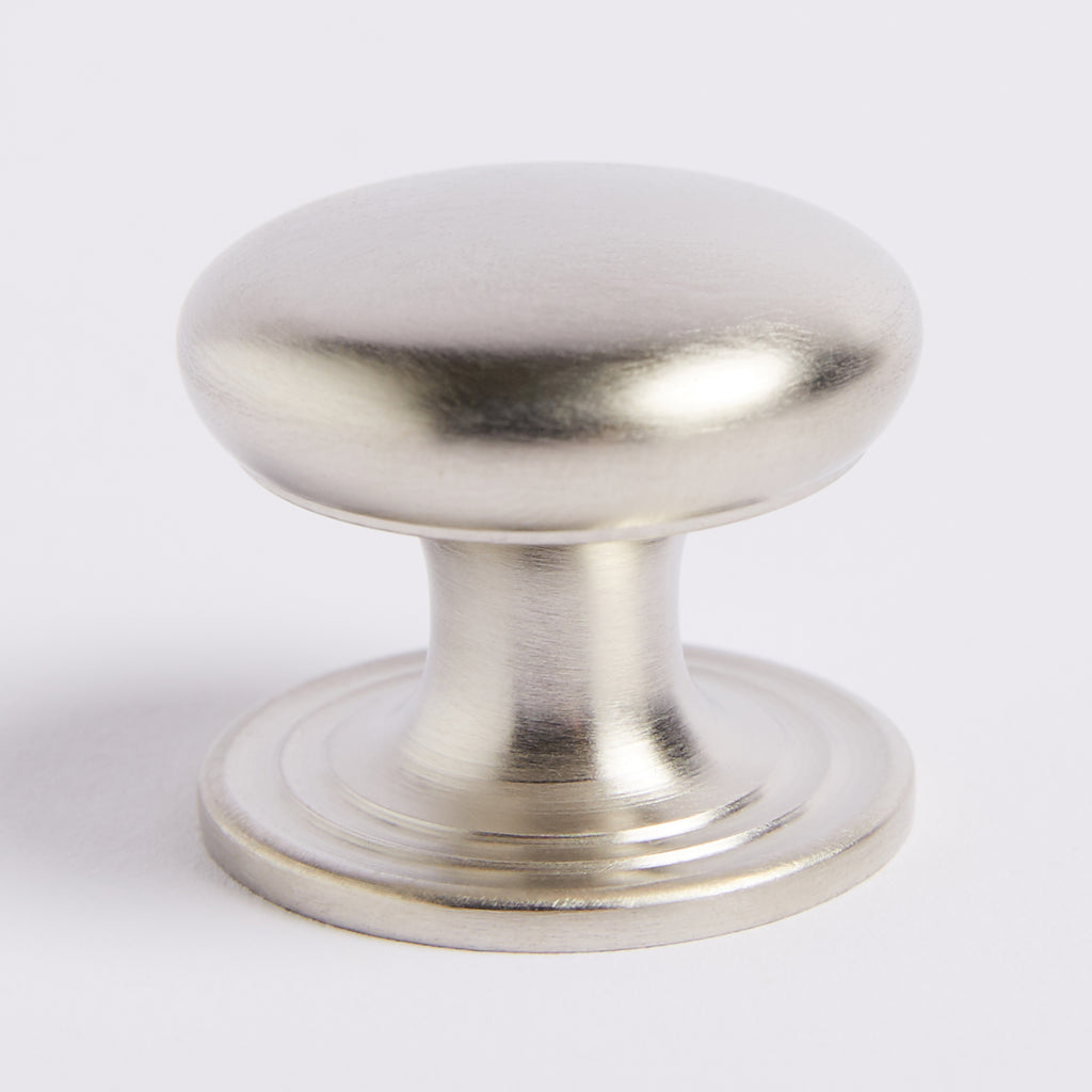 Kew Knob - Satin Nickel:Small:Hepburn Hardware