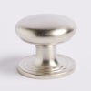 Kew Knob - Satin Nickel:Small:Hepburn Hardware
