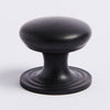 Kew Knob - Scorched Black:Large:Hepburn Hardware