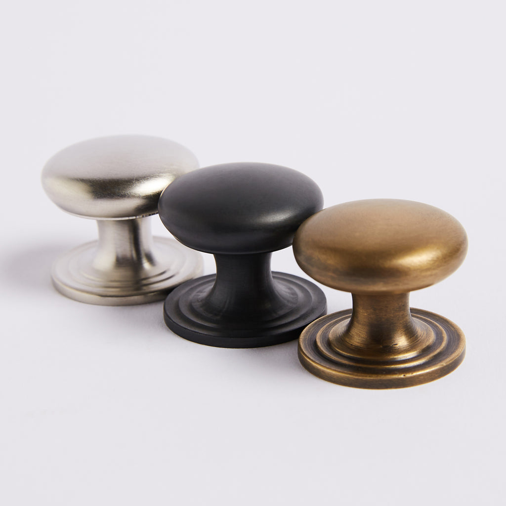 Kew Knob - Satin Nickel:Hepburn Hardware