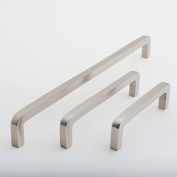 Bronte Handle - Satin Nickel:Hepburn Hardware