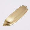 Halifax Hooded Cup Pull - Burnished Brass:Burnished Brass:Hepburn Hardware