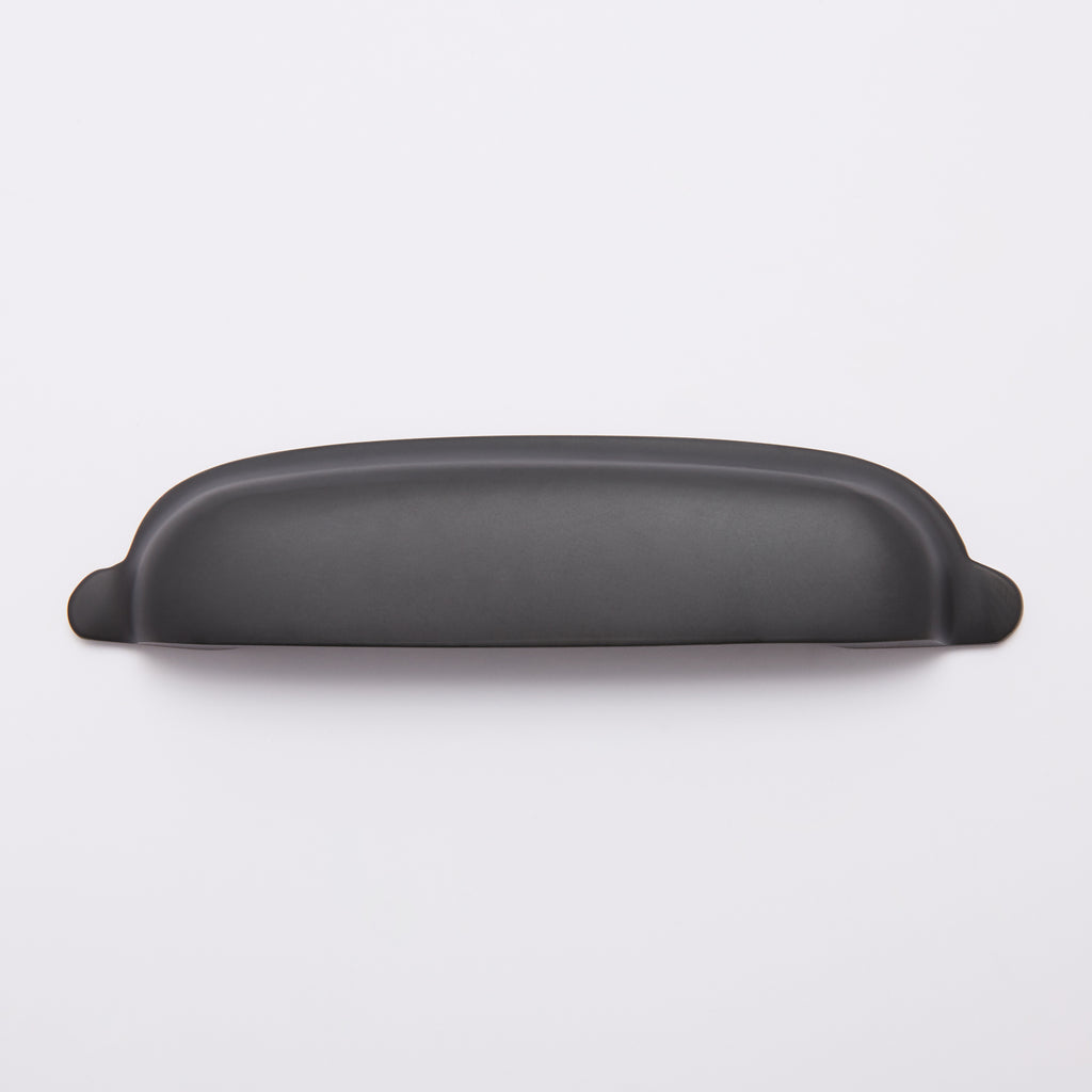 Halifax Hooded Cup Pull - Blackest Black:Hepburn Hardware