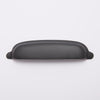 Halifax Hooded Cup Pull - Blackest Black:Hepburn Hardware