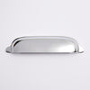 Halifax Hooded Cup Pull - Polished Chrome:Hepburn Hardware