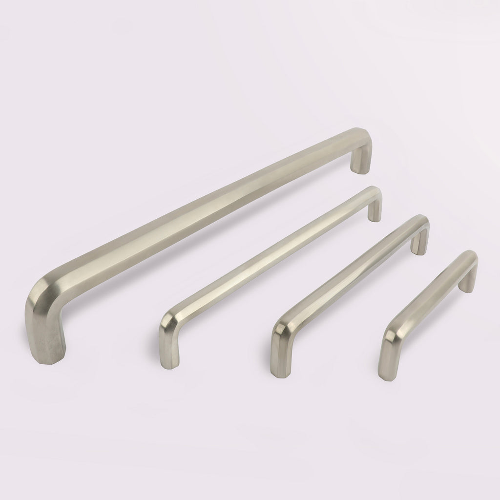 Henley Handle - Satin Nickel:Hepburn Hardware