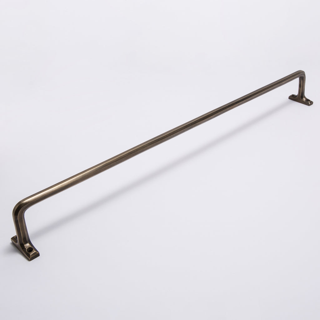 Henley 600mm Rail - Acid Washed Brass:Hepburn Hardware