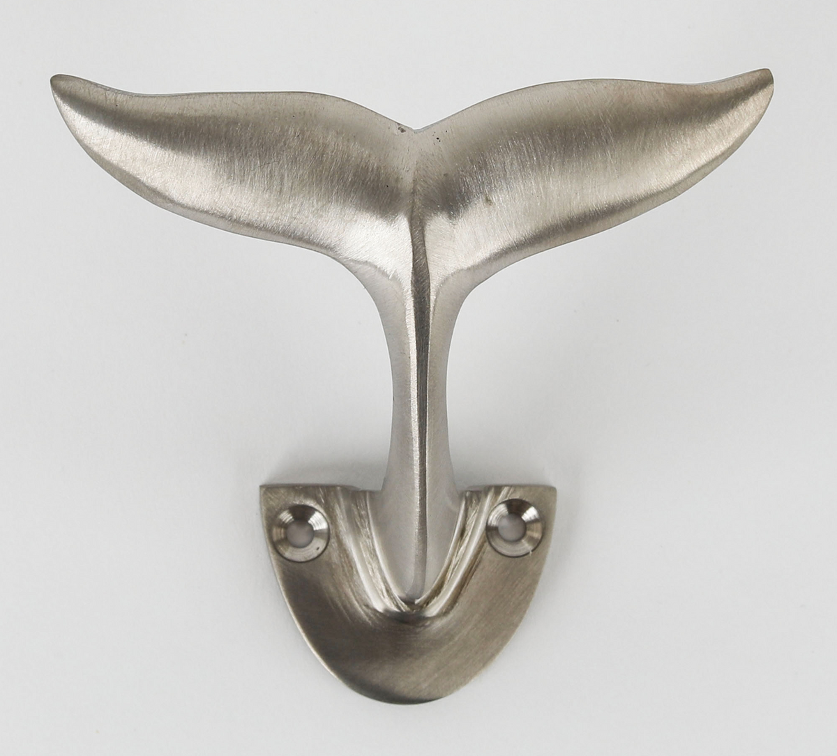 Whale Tail Hook - Brass