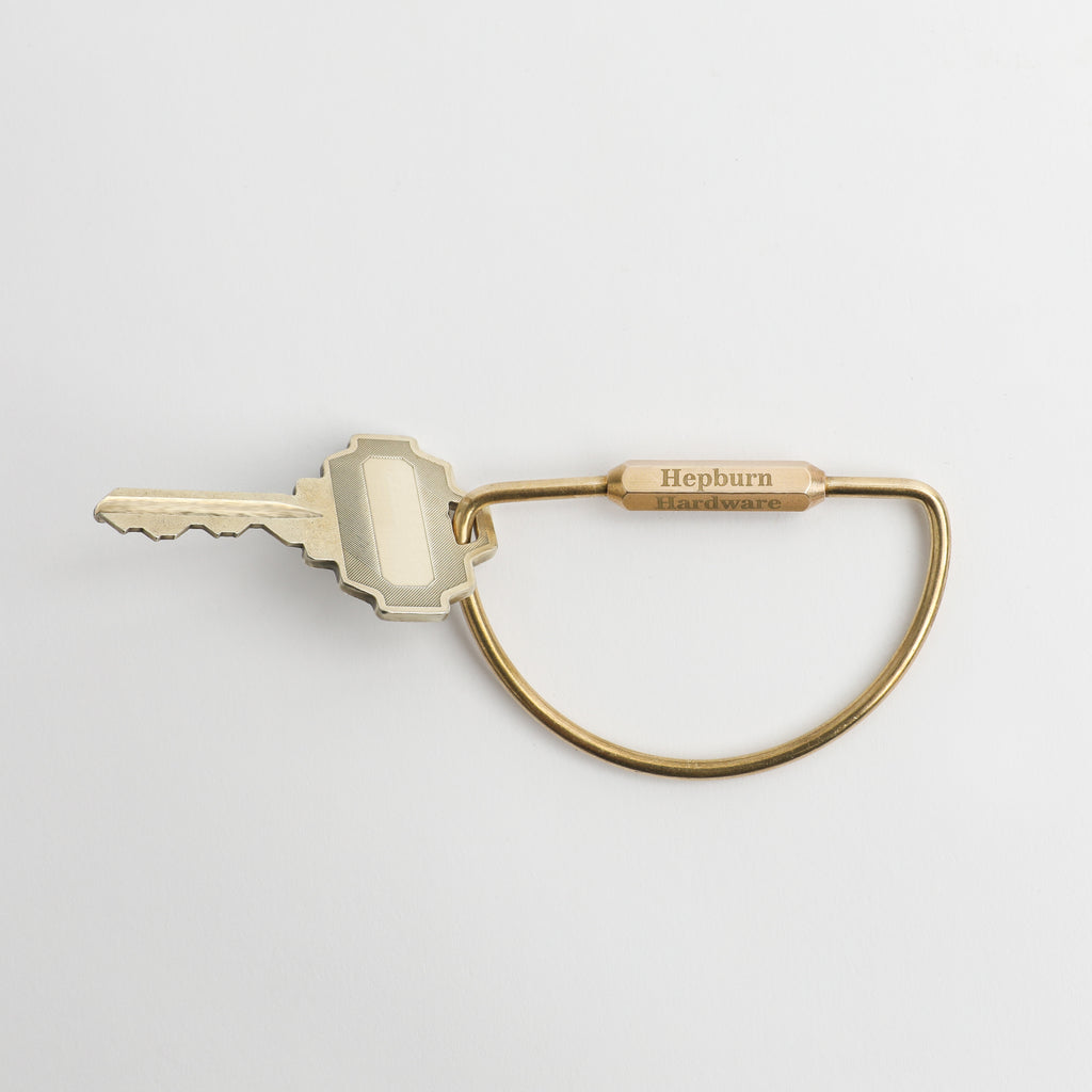 Key Ring - Brass:Hepburn Hardware