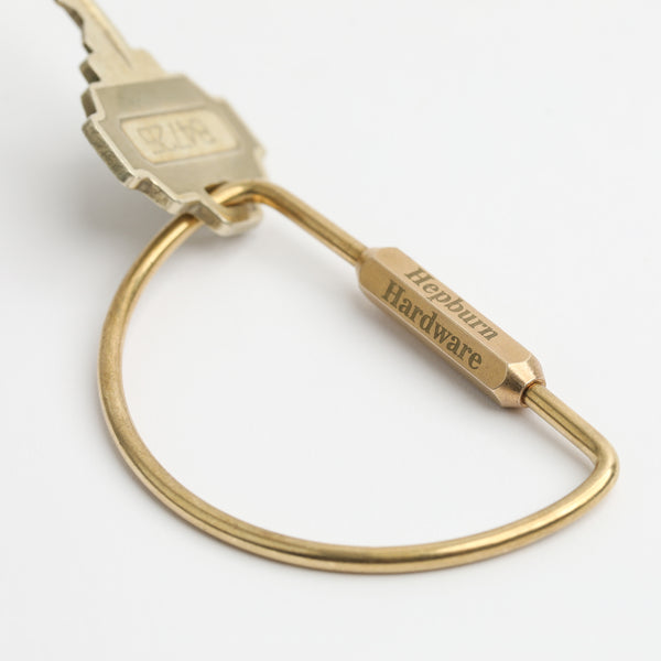 Key Ring - Brass:Hepburn Hardware