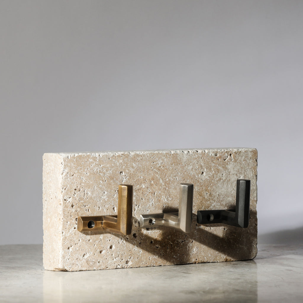 Henley Hook - Satin Nickel:Hepburn Hardware
