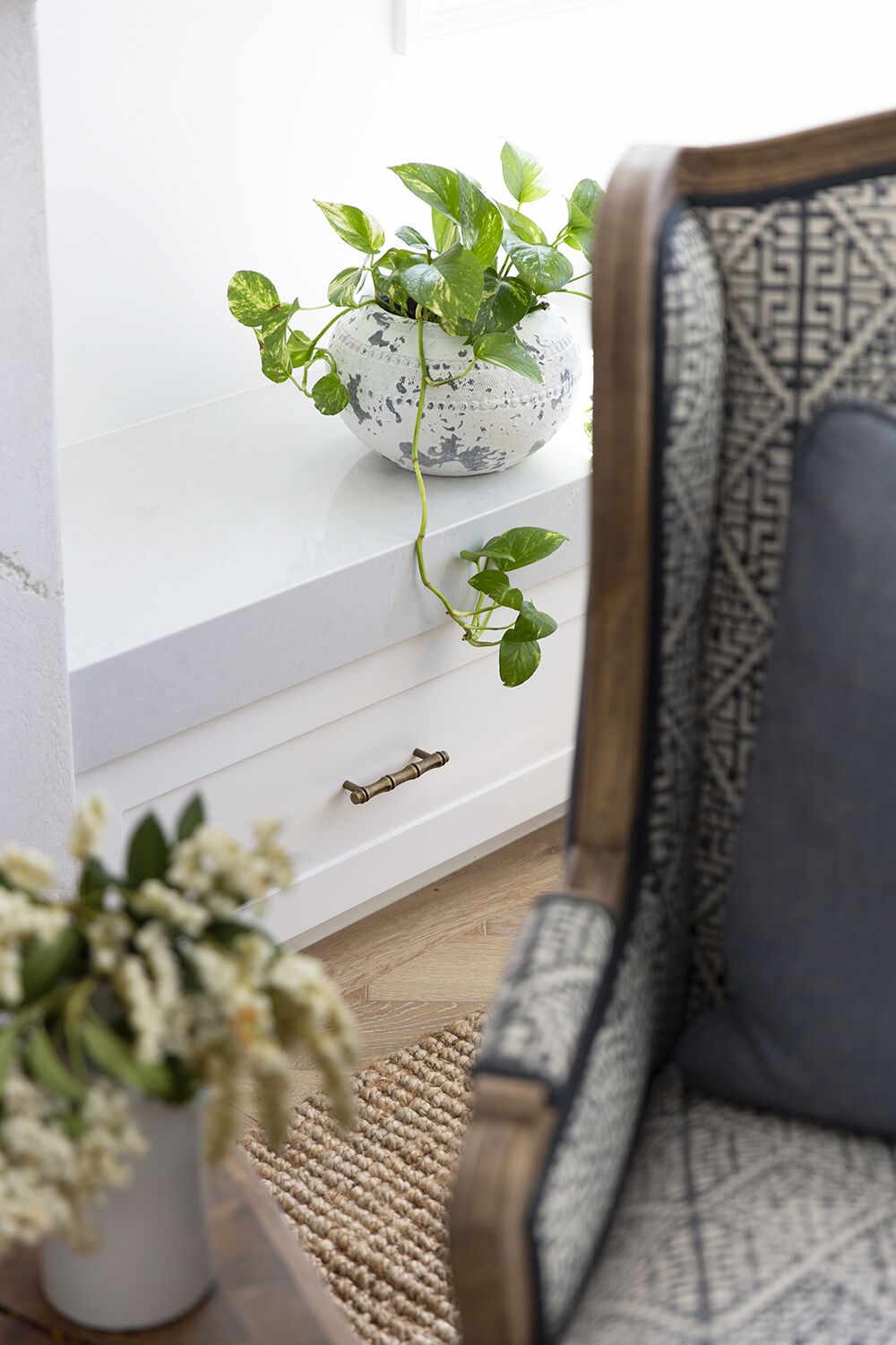 Bamboo Handle - Antique Brass:Hepburn Hardware