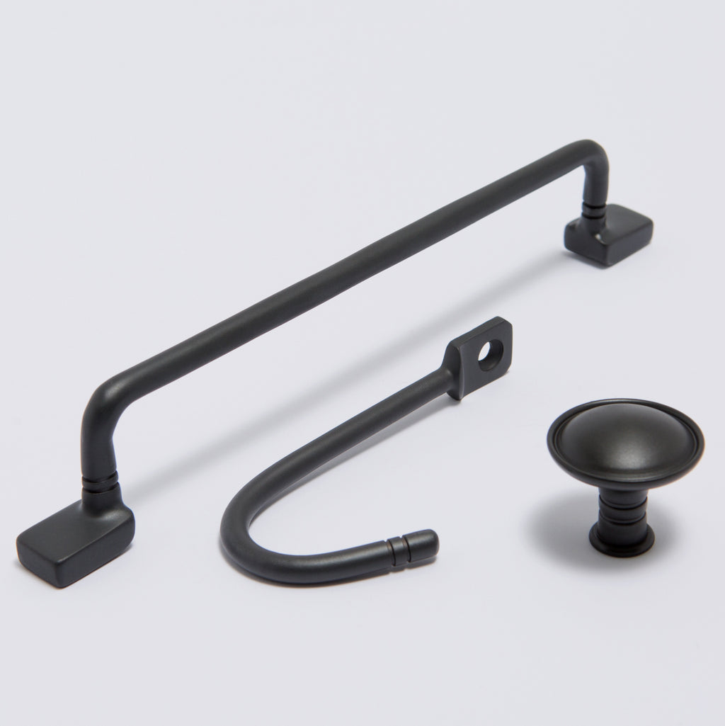 Sydney Hook - Blackest Black:Hepburn Hardware