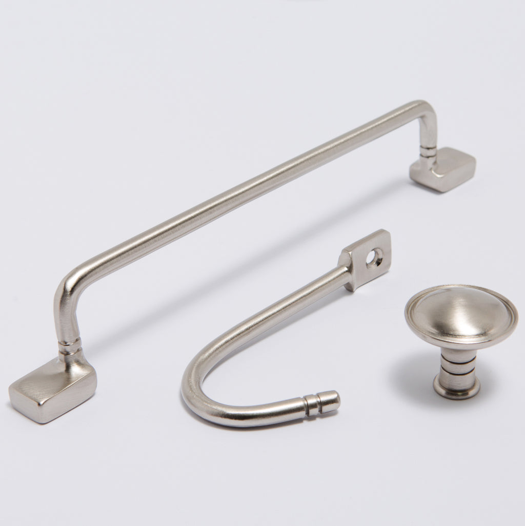 Sydney Hook - Satin Nickel:Hepburn Hardware